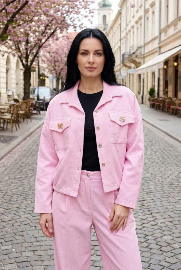 Pink átmeneti kabát